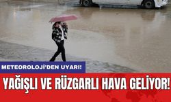 Meteoroloji'den Uyarı: Yağışlı ve Rüzgarlı Hava Geliyor!