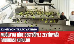 Muğla'da Hibe Desteğiyle 22 Milyon TL'lik Zeytinyağı Fabrikası Kuruldu