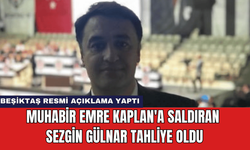 Muhabir Emre Kaplan'a Saldıran Sezgin Gülnar Tahliye Oldu