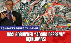 Naci Görür'den “Adana depremi” açıklaması: 6 Şubat'ta stres yüklendi