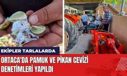 Ortaca'da Pamuk ve Pikan Cevizi Denetimleri Yapıldı