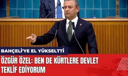 Özgür Özel Bahçeli'ye El Yükseltti: Ben De Kürtlere Devlet Teklif Ediyorum