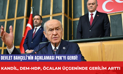 Devlet Bahçeli’nin Açıklaması PKK’yı Gerdi! Kandil, DEM-HDP, Öcalan üçgeninde gerilim arttı