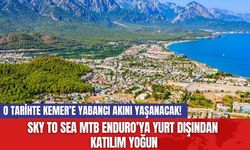 O tarihte Kemer’e yabancı akını yaşanacak! Sky To Sea MTB Enduro’ya yurt dışından katılım yoğun