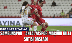 Samsunspor - Antalyaspor Maçının Bilet Satışı Başladı