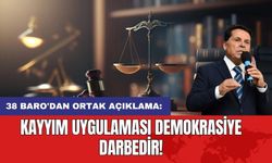 38 Baro'dan Ortak Açıklama: Kayyım Uygulaması Demokrasiye Darbedir!