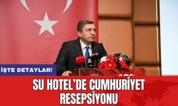 Su Hotel’de Cumhuriyet Resepsiyonu