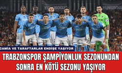 Trabzonspor Şampiyonluk Sezonundan Sonra En Kötü Sezonu Yaşıyor