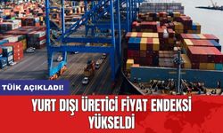 TÜİK açıkladı! Yurt Dışı Üretici Fiyat Endeksi yükseldi