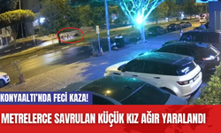 Konyaaltı’nda feci kaza! Metrelerce savrulan küçük kız ağır yaralandı