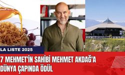 7 Mehmet'in Sahibi Mehmet Akdağ'a Dünya Çapında Ödül