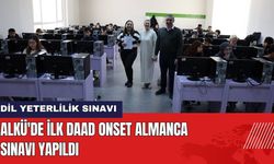 ALKÜ'DE İlk DAAD OnSET Almanca Sınavı Yapıldı