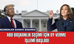 ABD Başkanlık Seçimi İçin Oy Verme İşlemi Başladı