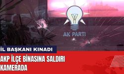 AKP İlçe Binasına Saldırı Kamerada