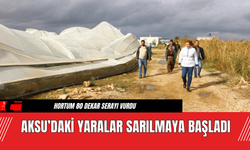 Aksu’daki Yaralar Sarılmaya Başladı