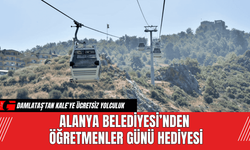 Alanya Belediyesi’nden Öğretmenler Günü Hediyesi