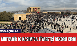 Anıtkabir 10 Kasım'da Ziyaretçi Rekoru Kırdı