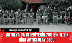 Antalya'da Belediyenin 700 Bin TL'lik Kira Artışı Olay Oldu!