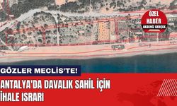 Antalya'da Davalık Sahil İçin İhale Israrı