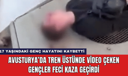 Avusturya’da Tren Üstünde Video Çeken Gençler Feci Kaza Geçirdi