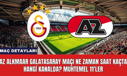 Az Alkmaar Galatasaray Maçı Ne Zaman Saat Kaçta Hangi Kanalda? Muhtemel 11'ler