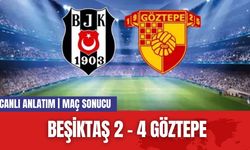 MAÇ SONUCU | BEŞİKTAŞ 2 - 4 GÖZTEPE | CANLI ANLATIM