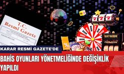 Bahis Oyunları Yönetmeliğinde Değişiklik Resmi Gazete'de