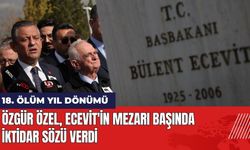 Özgür Özel Ecevit'in Mezarı Başında İktidar Sözü Verdi