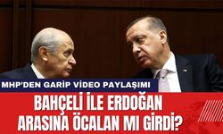 MHP’den garip video paylaşımı... Bahçeli ile Erdoğan arasına Öcalan mı girdi?