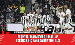 Beşiktaş, Malmö’yü 2-1 Mağlup Ederek İlk İç Saha Galibiyetini Aldı