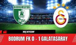 Bodrum FK 0 - 1 Galatasaray