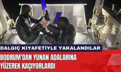 Bodrum'dan Yunan Adalarına Yüzerek Kaçıyorlardı