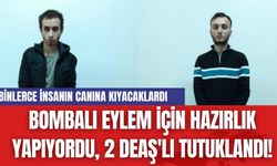 Bombalı Eylem İçin Hazırlık Yapıyordu, 2 DEAŞ'lı Tutuklandı!