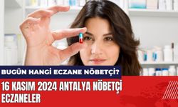 Bugün Hangi Eczane Nöbetçi? 16 Kasım 2024