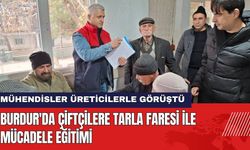 Burdur'da Çiftçilere Tarla Faresi ile Mücadele Eğitimi