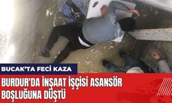 Burdur'da İnşaat İşçisi Asansör Boşluğuna Düştü