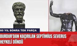 Burdur'dan Kaçırılan Septimius Severus Heykeli Döndü