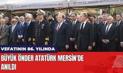 Büyük Önder Atatürk Vefatının  86. Yılında Mersin'de Anıldı