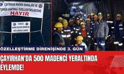 Çayırhan'da 500 Madenci 3 Gündür Yeraltında Eylemde!