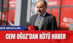 Cem Oğuz’dan kötü haber