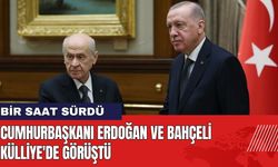 Cumhurbaşkanı Erdoğan ve Bahçeli Külliye'de Görüştü