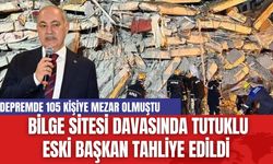 Depremde 105 kişiye mezar olan Bilge sitesi davasında tutuklu eski başkan tahliye edildi