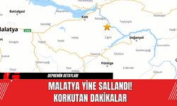 Malatya Yine Sallandı! Korkutan Dakikalar