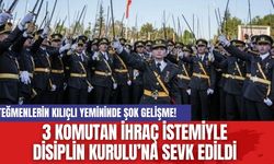 Teğmenlerin kılıçlı yemininde şok gelişme! 3 komutan ihraç istemiyle disiplin kuruluna sevk edildi