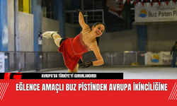 Eğlence Amaçlı Gittiği Buz Pistinden Avrupa İkinciliğine