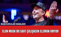 Elon Musk 80 Saat Çalışacak Eleman Arıyor