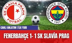 FENERBAHÇE 1 - 1 SK SLAVİA PRAG | CANLI ANLATIM