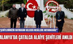 Çatalca Alaiye Şehitleri, Anma Töreniyle Yad Edildi