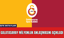 Galatasaray Milyonluk Anlaşmasını Açıkladı