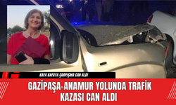 Gazipaşa-Anamur Yolunda Trafik Kazası Can Aldı